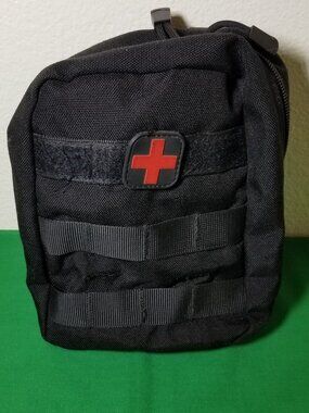 Molle Medical First Aid Kit Pouch LEO Military Hiking‎ Backcountry Boat Outdoor